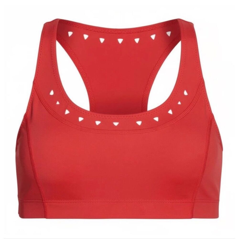 GIGI C Annabelle Sports Bra Red Nwt Size Small